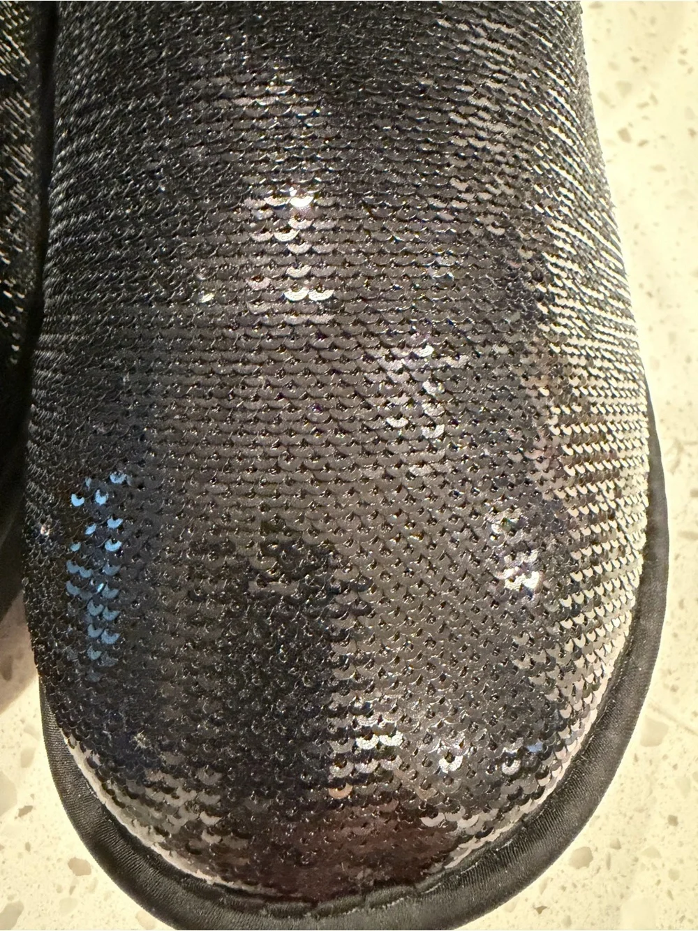 UGG Classic mini mirror ball boot
